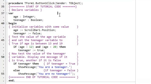 Learning Pascal 3 Load and run a sample project смотреть онлайн