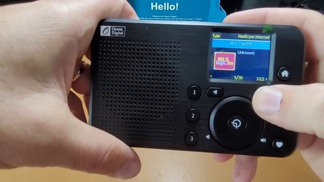 UNBOXING OCEAN DIGITAL INTERNET RÁDIO WR-18