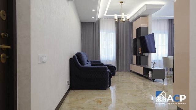 Дизайнерский ремонт в Сочи, ЖК "КОРОНА" смотреть онлайн