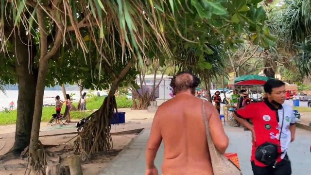 【4K】Phuket 2022  Patong Beach - Amazing Beach Walk Thai Ambience