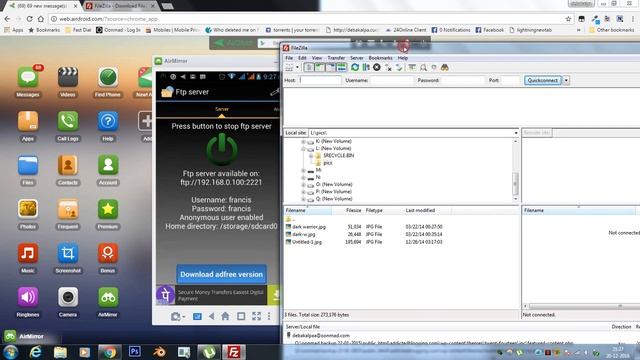 How to transfer files from android device to PC/laptop and vice versa via ftp server смотреть онлайн