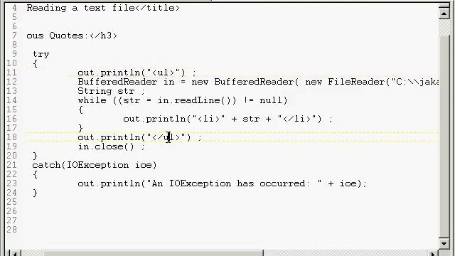 Implementing Java Server Page Scriptlets смотреть онлайн