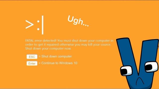 Windows BSOD Screens But V wanted to see that. смотреть онлайн