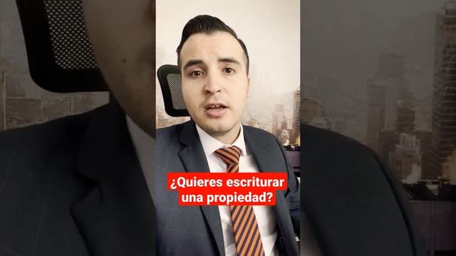 ¿Quieres escriturar una propiedad? смотреть онлайн