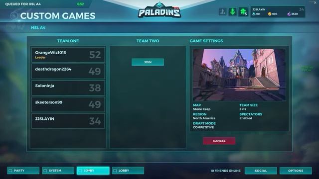 Paladins HSL Tournament (A4) (Week 2) смотреть онлайн