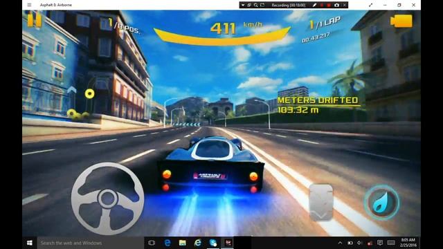 Asphalt 8 Airborne Monaco Token Car Ferrari 300 P4 Gameplay on Windows 10 смотреть онлайн