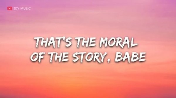 Ashe - Moral Of The Story (Lyrics) -  1 hour lyrics