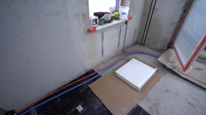 Электрика в новостройке. Прокладка кабеля в гофре и без. 3 серия #8