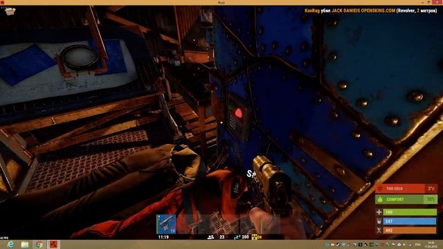 Rust-гоняю пока что в соло, фарм серы смотреть онлайн