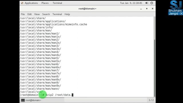 21 How to Compress File in Linux (Hindi/Urdu) | Shubham Jangid смотреть онлайн