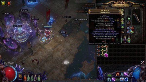 POE 3.21 - Lightning Arrow Deadeye Build Guide