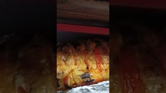 Свинина запечённая в духовке. "Мясная Книжка"или" Гармошка". смотреть онлайн