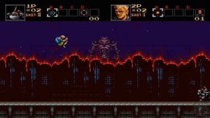 Level 1 Contra Hard Corps RUS 1994 (SEGA MD)