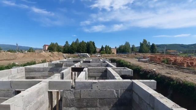 Ход строительства 60 квартирного дома в городе Алтай. смотреть онлайн