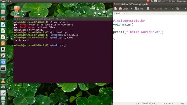how to run c program on ubuntu смотреть онлайн