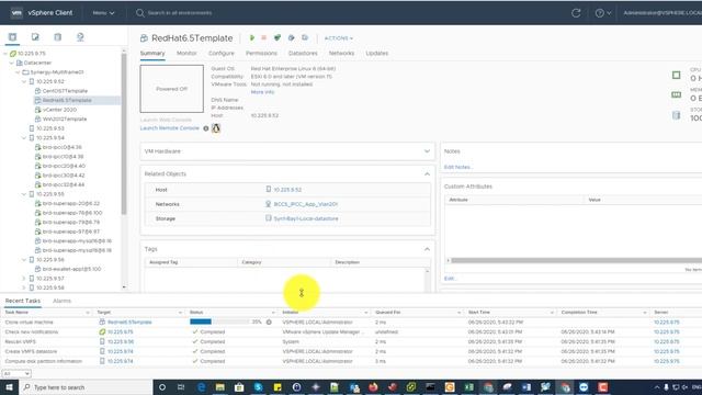 How to create LUN,volume,Vlan,new Virtual Machine in Vcenter 6 x смотреть онлайн