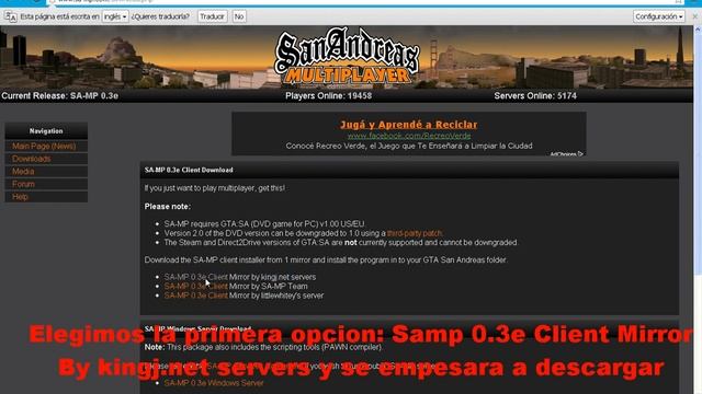 Descargar e instalar SAMP 0.3e [VERSION 2012] смотреть онлайн