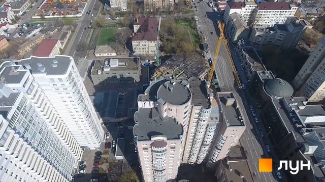 ЖК А136 Highlight Tower, Київ – Аерообліт від ЛУН, весна 2021 смотреть онлайн