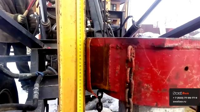 SwaiBax - забивка свай в п. Лихвинка смотреть онлайн