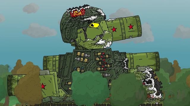 ТОП 5 Серий Прокачки КВ-54, КВ-44, МС-1 - Мультики про танки смотреть онлайн