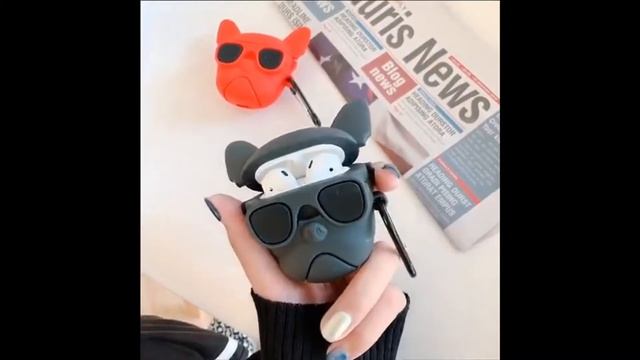 French Bulldog Apple Airpods Case смотреть онлайн