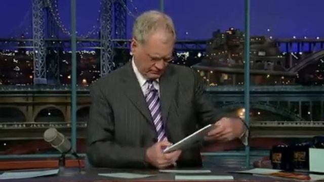 FREE iPad - David Letterman - Apple iPad Top Ten List смотреть онлайн