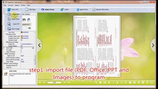 Auto Scale Flipping Book with 3D PageFlip Professional смотреть онлайн