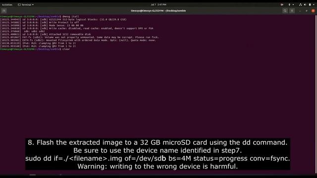 P10 Timesys Embedded Board Farm (EBF) Admin Guide: How to prepare a microSD card for a Zombie смотреть онлайн