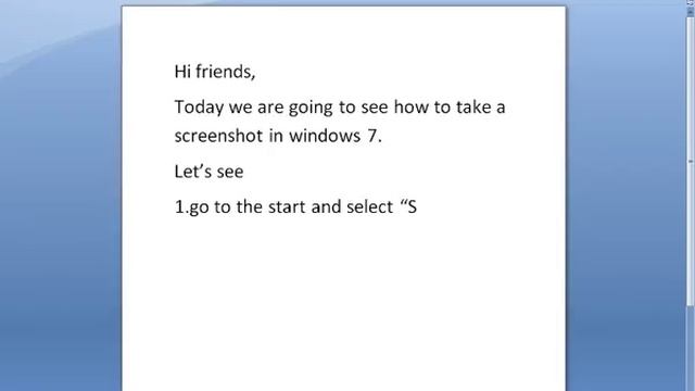 how to take screenshots in windows 7 смотреть онлайн