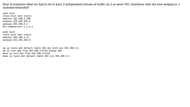 Ubuntu: multiple NICs under ubuntu 18.04 смотреть онлайн