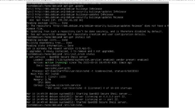 Instalasi Debian, Konfigurasi SSH & DHCP смотреть онлайн