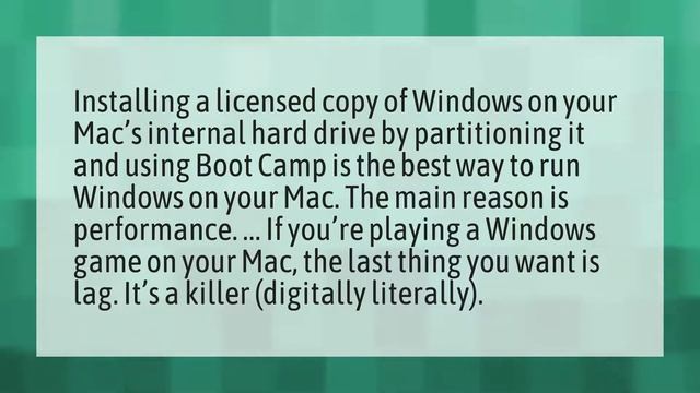 Is it a good idea to install Windows on Mac? смотреть онлайн