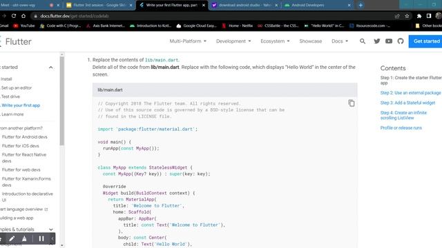 FLUTTER FESTIVAL SESSOIN-3 смотреть онлайн