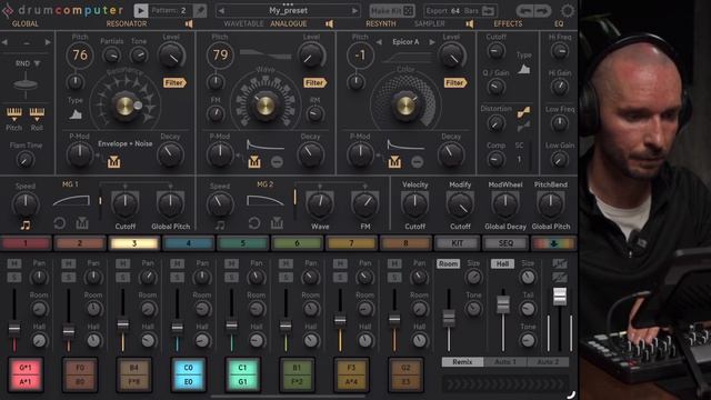 Создавай любые звуки в два клика. Приложение Drumcomputer смотреть онлайн