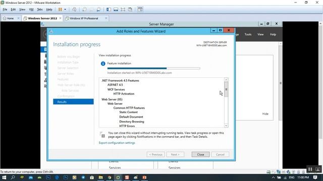 Web Server Installation - Windows Server 2012 R2 смотреть онлайн