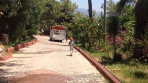 Green hill путь от верхних номеров до ресторана