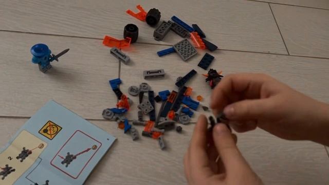 Lego nexo knight королевский боевой бластер 70310 Knighton battle blaster смотреть онлайн
