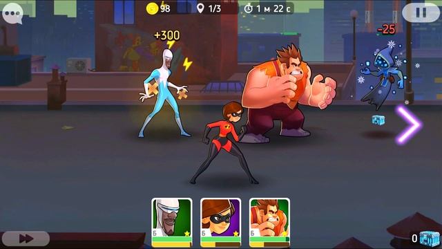 Disney Heroes: Battle Mode - Mobile Gameplay Walkthrough Part 1 (iOS, Android) смотреть онлайн
