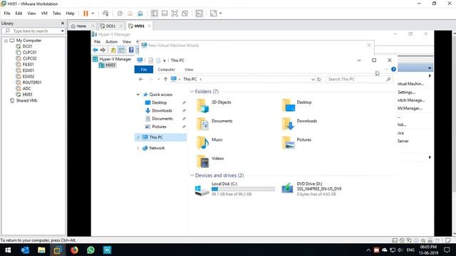 Hyper V Role On Windows Server 2019 By Vagal Technology Luvin Verat смотреть онлайн