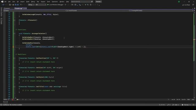 Part 07: Console Window смотреть онлайн