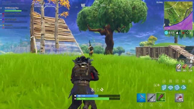 Fortnite Win 5 (Part 1) Sneaky Bush Play :P смотреть онлайн