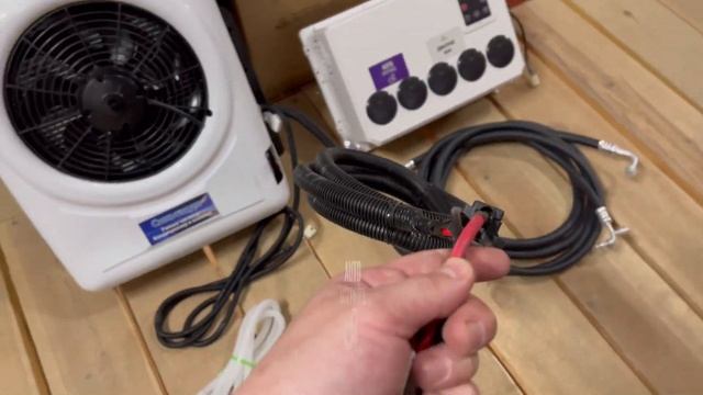 Автомобильный кондиционер 12/24в. Сплит система смотреть онлайн