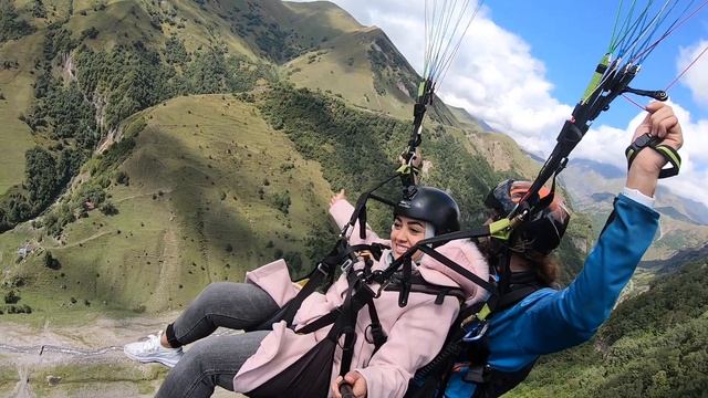 GUDAURI paragliding kazbegi tbilisi batumi flight параплан гудаури казбеги 2 09092021 смотреть онлайн