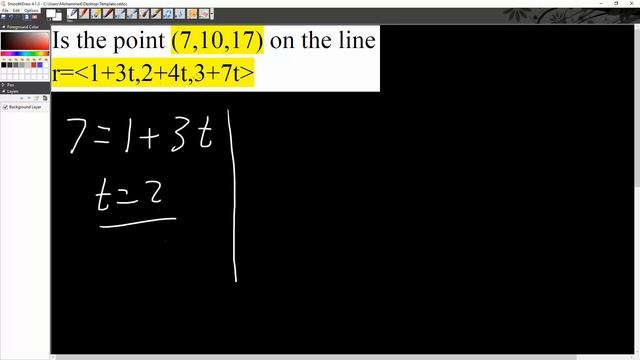 Calc 3: Equations of Lines and Planes (Step by Step) ptB смотреть онлайн