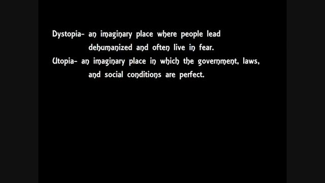 Utopia and Dystopia смотреть онлайн