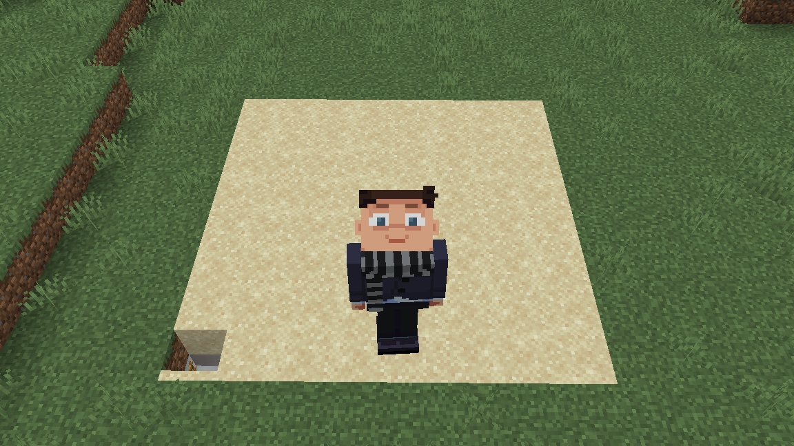 Я построел сикредную комнату в майнкрафт