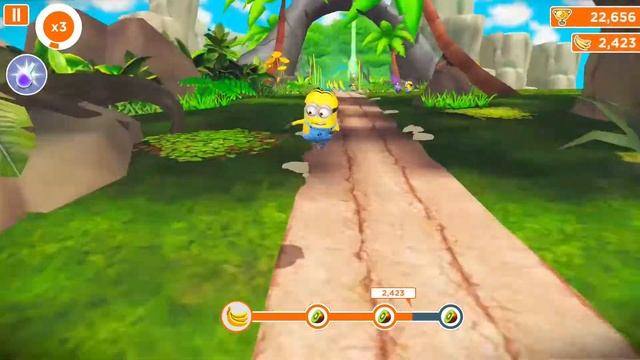 Despicable Me: Minion Rush - The Volcano Gameplay смотреть онлайн
