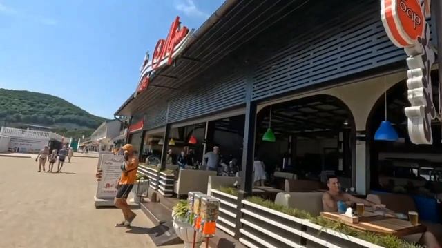 Джубга 2024/ Море/ Набережная/ Кафе💥