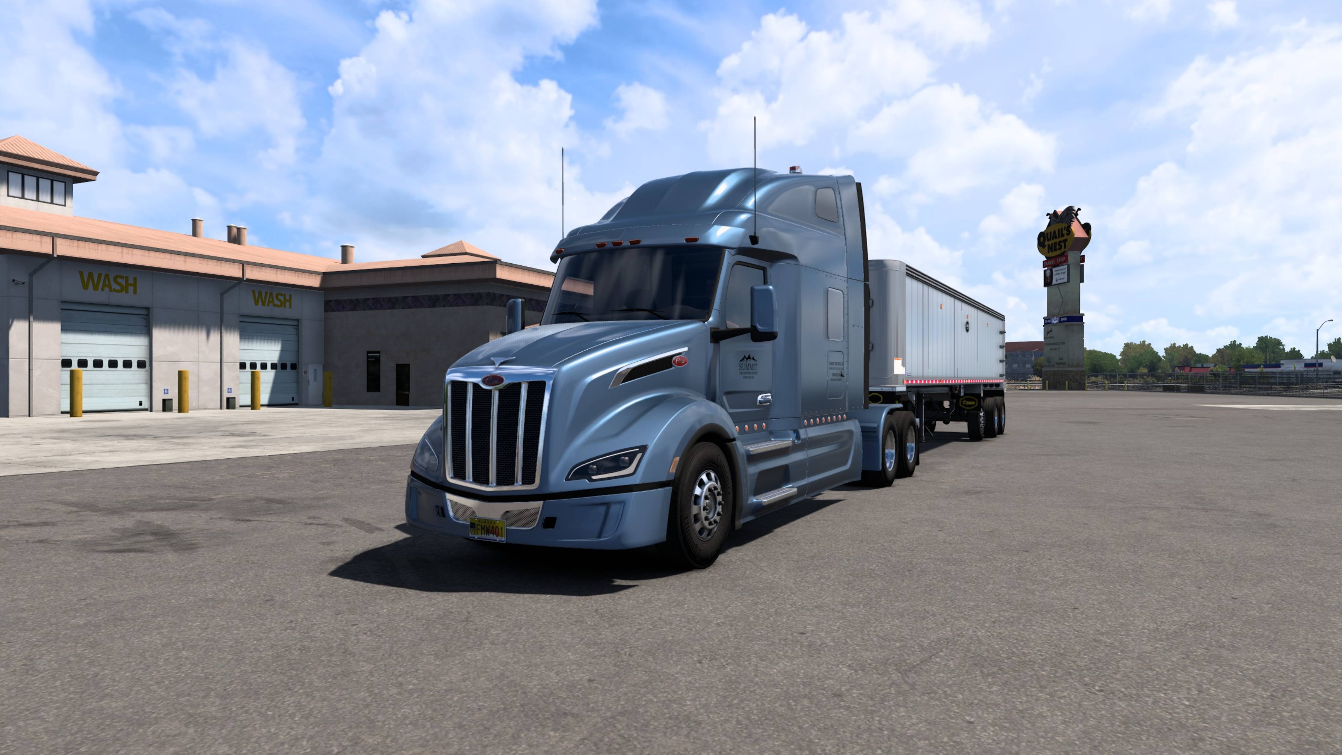 American Truck Simulator. Мод прицепа Frameless Dump версия 1.0.2 смотреть онлайн