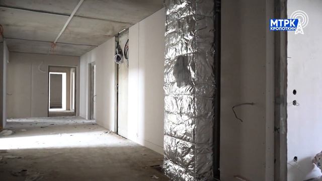 В Кропоткине завершаются работы над новым домом Жилого Комплекса «Романовский».